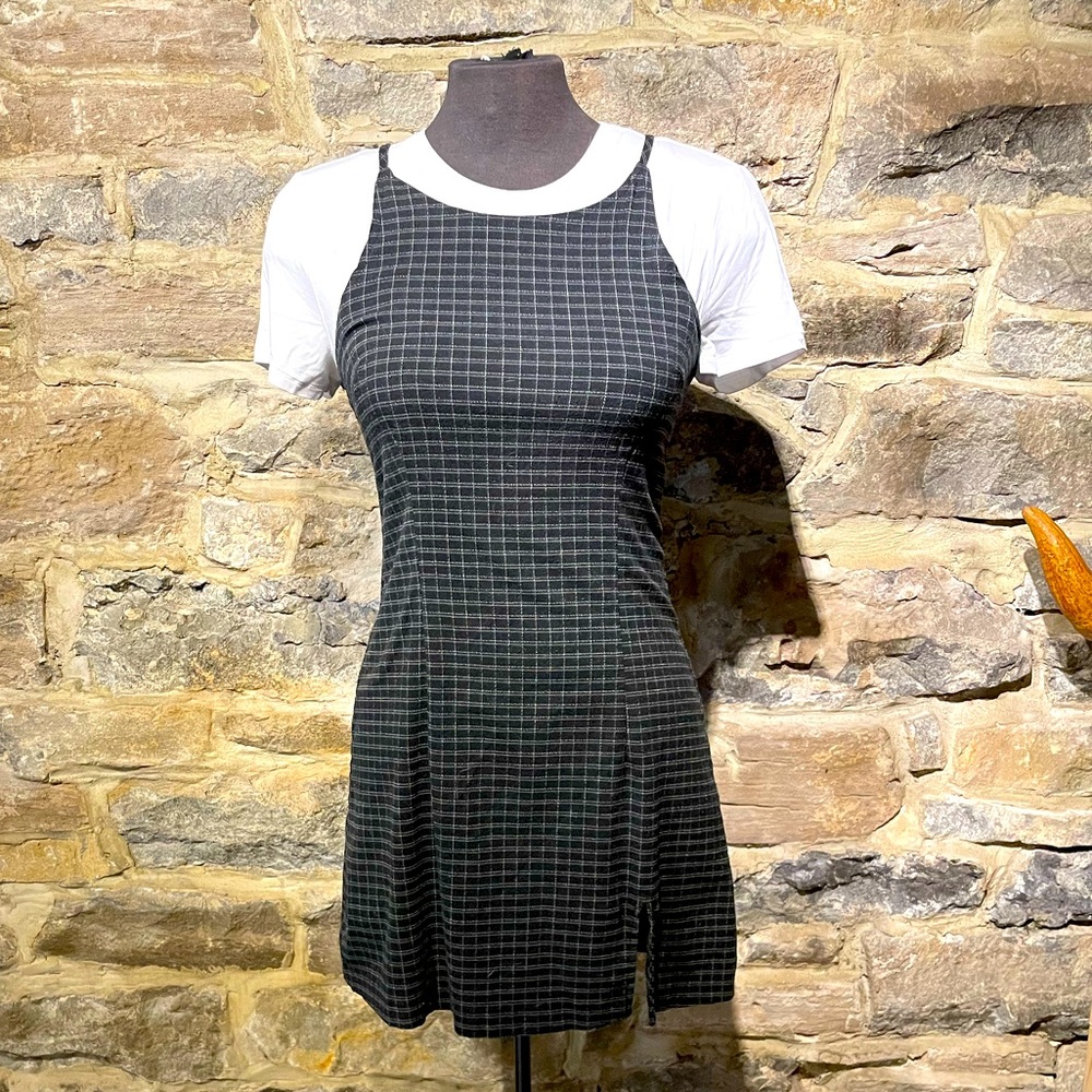Vintage 90s mini dress S/M spaghetti strap.